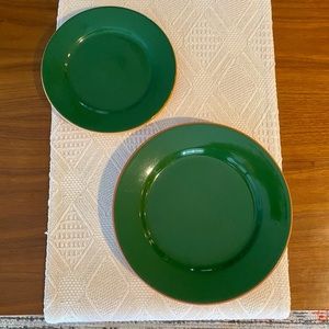 Vintage Clay Plates